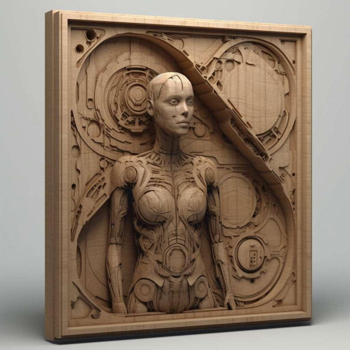 نموذج ثلاثي الأبعاد لآلة CNC 3D Art 